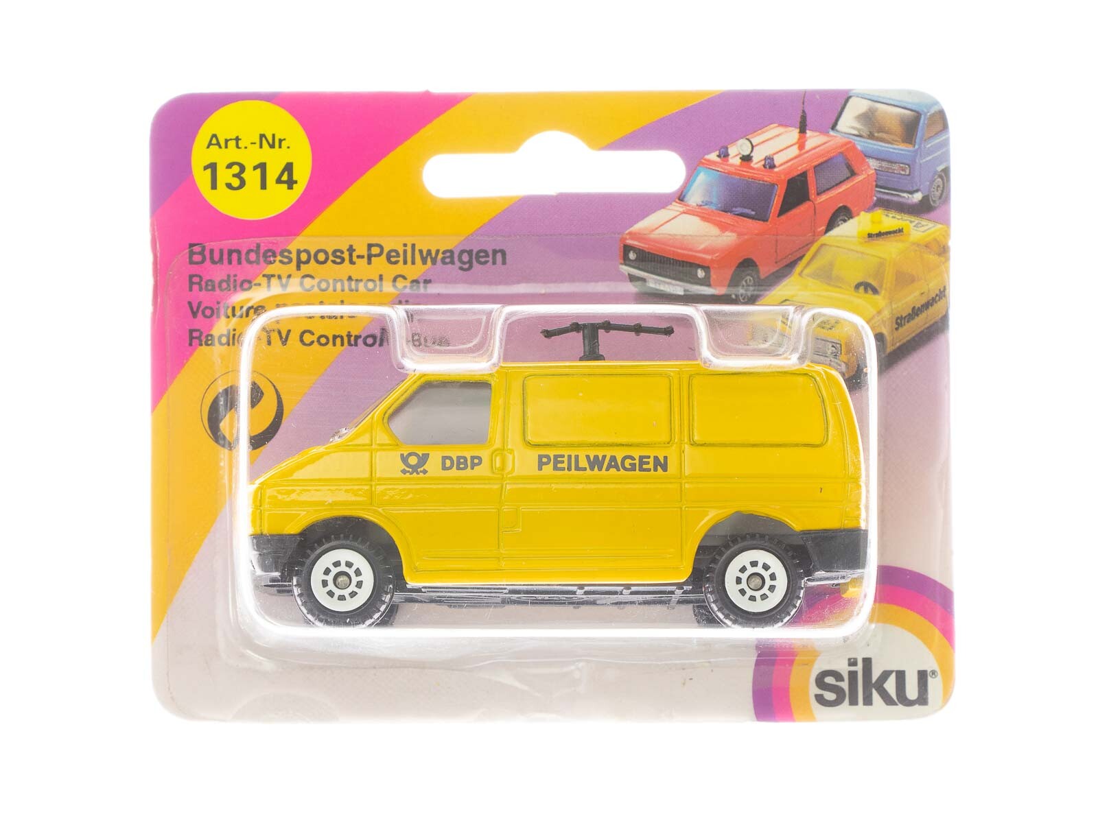 Bundespost Peilwagen Reprobox Siku Nr 1314 Bundespost Peilwagen Reprobox Siku Nr 1314