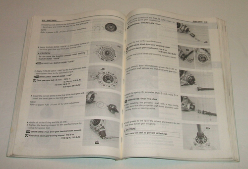 Manual de servicio Suzuki 1500 Intruder Vl1500 1998-2004 Vl 1500 - Imagen 5 de 7