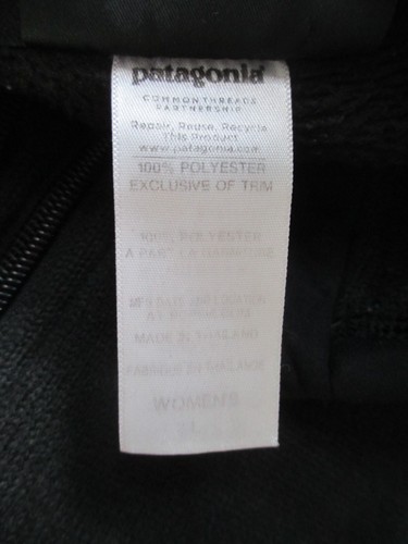 Patagonia Better Sweater Fleece Damen Large schwarz Jacke 25541 Full Zip Pata - Bild 10 von 14