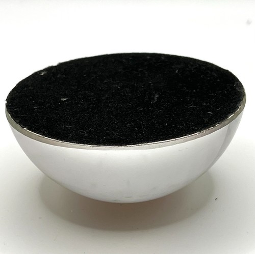 Clear Glass Dome Purple Butterfly Paperweight Office Home Decorative 3 in - Picture 7 of 7