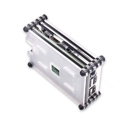 Acrylic Case With Cooling Fan&Screws&Screwdriver Repair For Raspberry Pi 3B+/3B - Photo 5/9