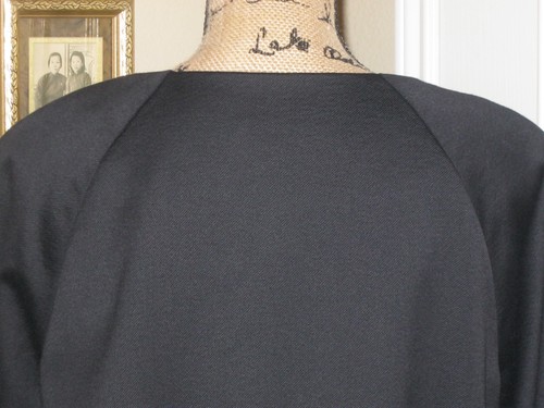 TALBOTS Black Stretch Knit Bolero Blazer Jacket ~ SZ 8 ~ MINT! - Picture 10 of 10