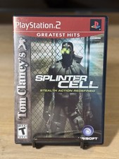 Tom Clancys Splinter Cell PlayStation 2 PS2 Complete - Tested