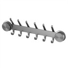 Suction Cup For Coat Hooks Rack Wall Mounted for Mudroom or Entryway Hanging
