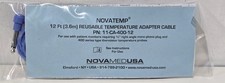 Novatemp 11-CA-400-12 Temperature Adapter Cable, Right Angle Phono - 2 Pin Molex