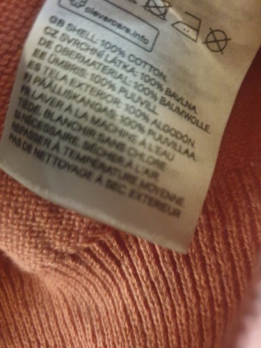 Girl's H&M, Salmon, Sewn Bobbles Detailed Jumper. Age 8-10 yrs - Picture 6 of 6
