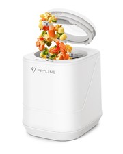 Electric Composter for Kitchen, 4L Large Smart Countertop Compost Bin, White