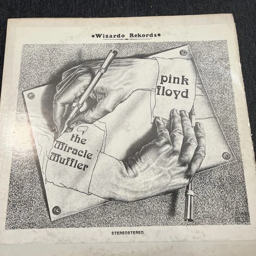 Pink Floud Bootleg Vinyl LP Wizardo Rekords Miracle Muffler UK Import