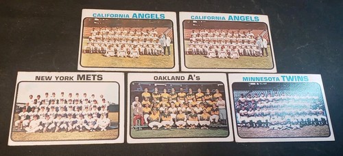 1973 TOPPS BASEBALL LOT (24) VG PLAYOFFS WORLD SERIES TEAM & ROOKIES SEE PHOTOS - Picture 14 of 17