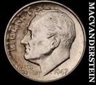 1947-D Silver Roosevelt Dime - Scarce  Better Date  No Reserve  #K758
