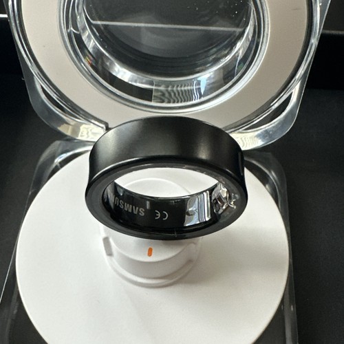 Anillo inteligente Samsung Galaxy titanio negro SM-Q507 Bluetooth tamaño 7 caja abierta - Imagen 4 de 4