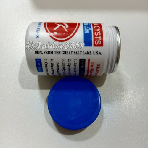 8X Artemia Cysts Fish Food SK Brine Shrimp Fairy Egg Shrimp Clean Water BEST 50g - Picture 10 of 16