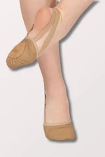 NEW Angelo Luzio Children's Half Sole Leather Turners (621C) Size 1 in Jazzy Tan
