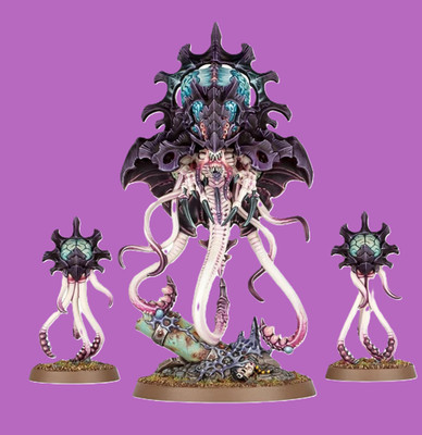 Warhammer 40k Tyranids Neurotyrant w/2 Neuroloids Leviathan NEW NO BOX