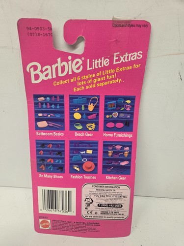 Vintage 1993 New On Card Barbie So Many Shoe Collection Sneaker & Heels #10636 - Bild 6 von 9