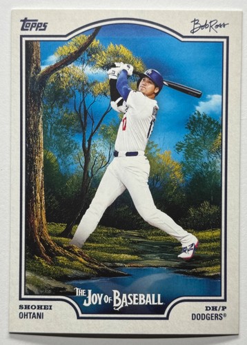 2025 Topps Bob Ross The Joy Of Baseball Shohei Ohtani