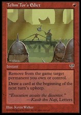 Telim'Tor's Edict - Medium Play MTG Mirage