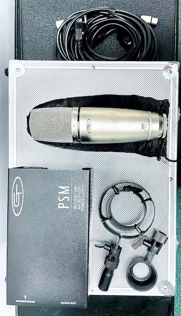 Tubos ranurados Alesis AM61 tubo micrófono fuente de alimentación condensador de diafragma grande Foto 2 de 4