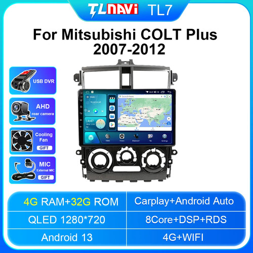 For Mitsubishi Colt Plus 2007-2012 Android Car Radio CarPlay GPS Player Screen - Picture 43 of 48