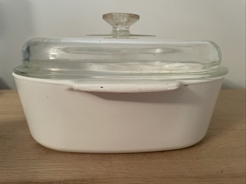Classic 1970 Corning Ware Blue Cornflower 4 Quart Casserole A-84-B w Lid A-12-C - Picture 3 of 15