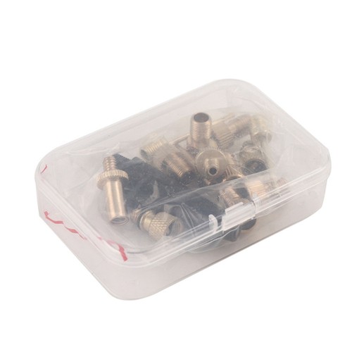 28 pcs Copper and Plastic Converter Mountain Bike Adaptor Tube Pump Tools valve - Picture 9 of 12