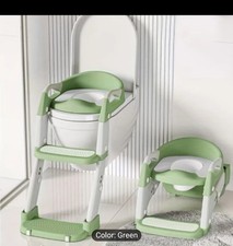 3-in-1 Adjustable Height Collapsible Portable Potty Training Toilet Seat