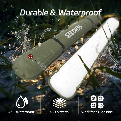Outdoor Camping Hiking Inflatable Light Meets Ip66 Waterproof Standard Provides - Picture 4 of 8