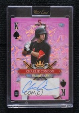2024 5 Card Draw Stacked Deck Hobby King of Spades 1/1 Charlie Condon Auto yl0