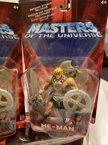 Masters of the Universe 200X He-Man & Variant Plus Battle Cat All Sealed - Picture 3 of 17