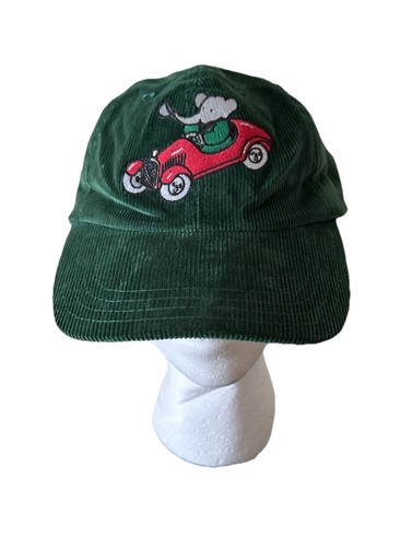 Ruderblazer x Babar Sportscar Cord Grün Papa Mütze Ausverkauft Brandneu RAR