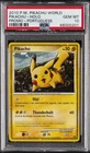 2010 POKEMON WORLD COLLECTION PORTUGUESE (DEACTIVATED) PIKACHU-HOLO PSA 10