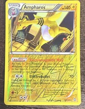 Pokemon Ampharos 40/124 Dragons Exalted Reverse Holo