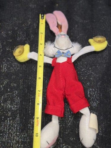 "Ventosa ventana Roger Rabbit 1987 vintage Walt Disney 11"" felpa para casa coche" - Imagen 8 de 10