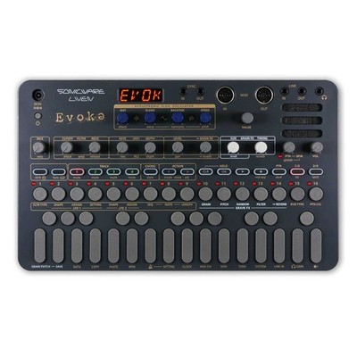 SONICWARE LIVEN Evoke A portable acoustronic Synthesizer × Granular Effects m...