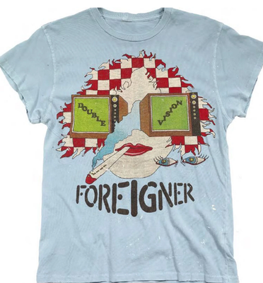Vintage FOREIGNER BAND CONCERT T-shirt Full Size S-5XL PN128 FREE