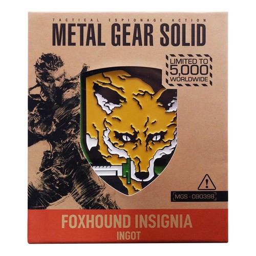 Metal Gear Solid Limited Edition Ingot | FOXHOUND Insignia - Picture 7 of 8