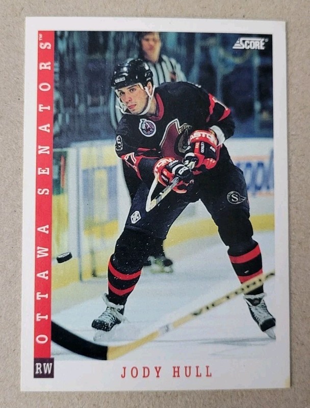 1993-94 Score - #320 Jody Hull - Ottawa Senators