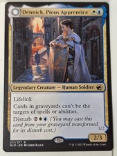 Dennick, Pious Apprentice - Innistrad: M. H.  - Magic the Gathering MTG Nice!