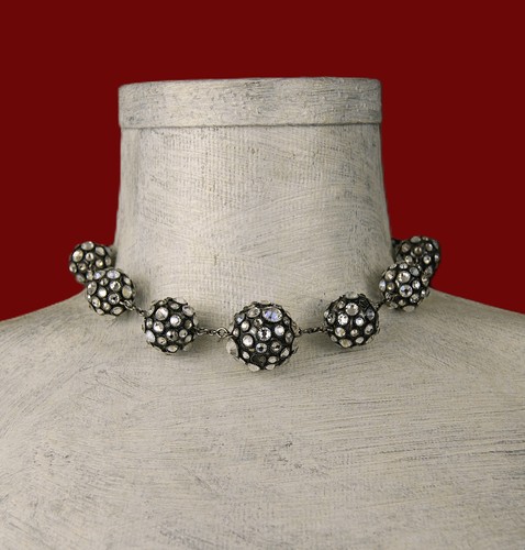 Konplott Kette silber "Spell on you" Strassteine wess neu - Bild 1 von 8