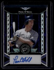 2024 Leaf Collective '20 Purple Shimmer Paul O'Neill Yankees AUTO 5/7 Warrior