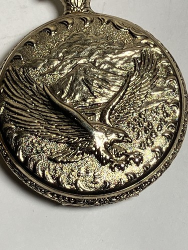 Orologi da tasca vintage anni 80 tono oro (3 pezzi) Stati Uniti USA America LEGGI - Foto 13 di 15
