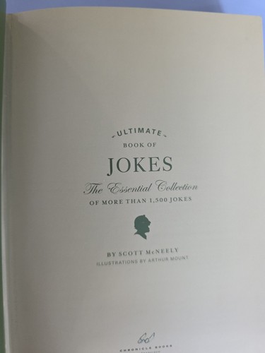 Ultimate Book of Jokes : The Essential Collection Of More Thank 1500 Jokes - Picture 2 of 4