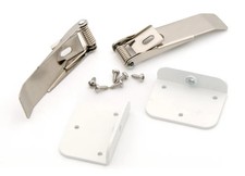 Emergency Lighting White Recessed Installation Spring Clips For Manot LED Exit