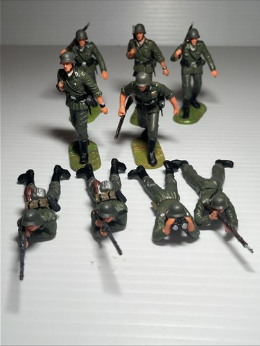 Elastolin Bundeswehr Spielzeugsoldaten (9) Rarität 7cm - Bild 1 von 11