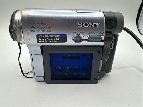 Sony DCR-TRV19 Digital Video Camera Recorder FOR PARTS ONLY w/Battery & Charger - Picture 9 of 18
