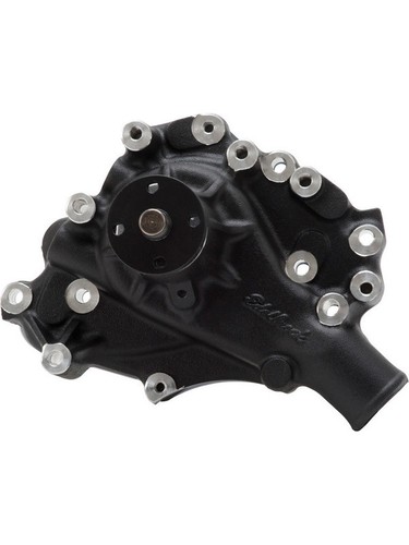Edelbrock Water Pump Mechanical Victor Series 5/8 in Pilot Aluminum Bla (88433) - Picture 1 of 12