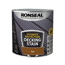 Ronseal Decking Paint & Stain – 2.5L / 5L – Ultimate Protection Wood Finish
