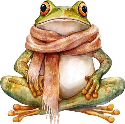 Farbe niedlich lustig Frosch Wandkunst Schlafzimmer Fenster Dekor Vinyl Aufkleber Abziehbild 6 Größen