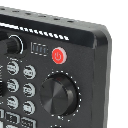 Live Soundkarte Rauschunterdrückung Voice Changer Sound Mixer Pod UI - Bild 2 von 24