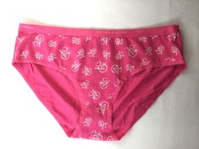 NWT VICTORIA'S SECRET L PINK VS STAR LOGO PICOT VTG Y2K RARE HIPHUGGER PANTIES